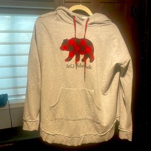 “let’s hibernate” hoodie